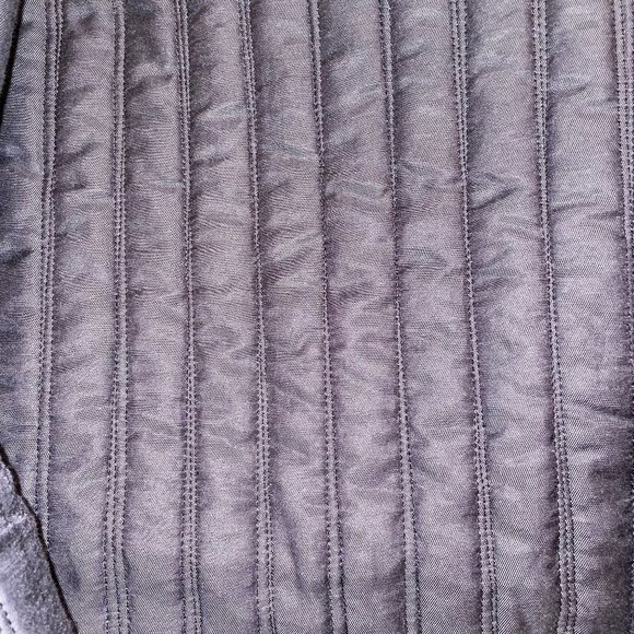 New Rag & Bone Wool Leather Faux Fur Trim Zip Up Hooded Coat Quilted Lining - Picture 10 of 15